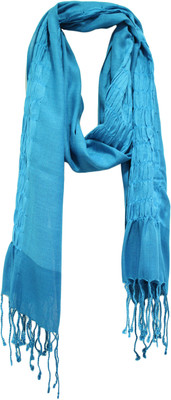Anekaant Solid Cotton Viscose Blend Women