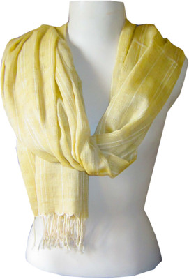 

Dushaalaa Self Design Coton Women's Scarf, Multicolor