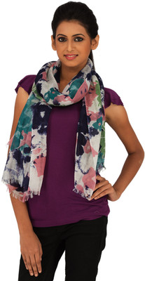 38% OFF on Moda Vastra Floral Print Wool, Viscose Women's