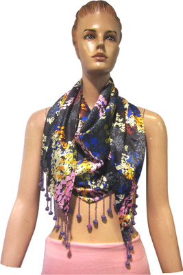 Sam Inc Graphic Print Satin Women's Scarf, Multi