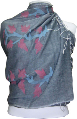 50% OFF on Dushaalaa Self Design Cotton Women's Scarf