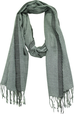 

Anekaant Checkered Viscose Women's, Green
