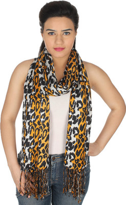 

Anekaant Animal Print Viscose Women's Scarf, Multicolour03