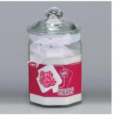 

GoGifts Octogonal Jar Candle - Pepermint Candy(500 g)