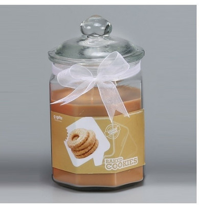 

GoGifts Octogonal Jar Candle - Baked Cookies(500 g)