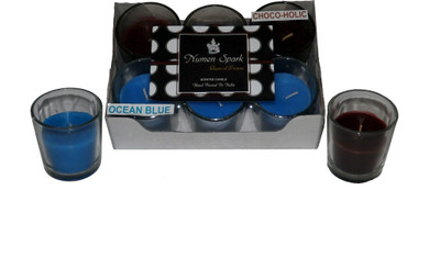 

Numen Spark Ocean Blue - Chocoholic Dual Scent Votive Candle (pack of 6)(850 g)