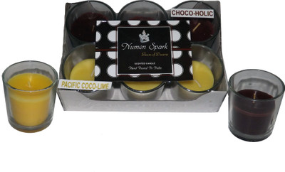 

Numen Spark Antique Sandalwood - Chocoholic Dual Scent Votive Candle (pack of 6)(850 g)