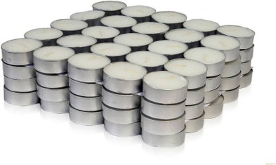 

Mart And Smokless Tealight Candle (White, Pack of 100)(12 g)