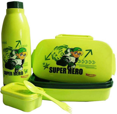 

Rishabh Super Kid Fresh & Tasty Lunch Box School Set