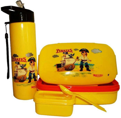 

Rishabh Pirate Super Kid Lunch Box Combo School Set