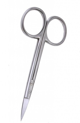 Bare Essentials Straight Scissors(Set of 1, Silver)