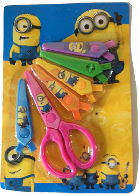 

Funcart Funcart Minions Fancy Scissors Set ( SET OF 6 SCISSOR BLADES IN 6 STYLES) Scissors(Set of 6, Multicolor)