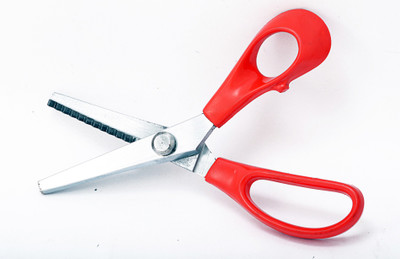

Shalimar Shalimar - Zig Zag Scissors 7" Inches - Decades old Legacy of Supreme Quality Scissors(Set of 1, Red)