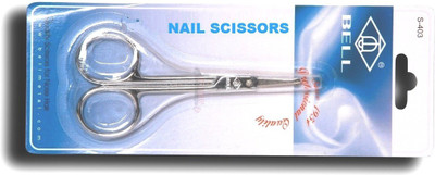 

Bell Nail Scissors(Set of 1, White)