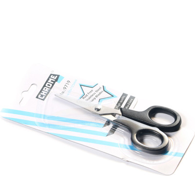 

Chrome Multipurpose Scissor 9719B Scissors(Set of 1, Black)