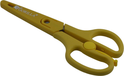 Saamarth Impex SI-073 Scissors(Set of 1, Yellow)