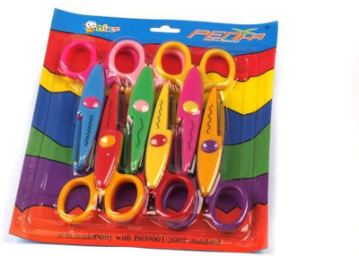 

Penha DWeS_ZigZag_6PC Scissors(Set of 6, Multicolor)