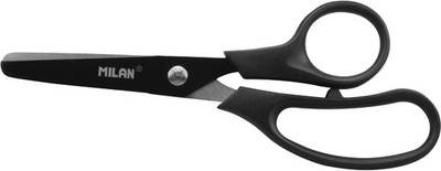 

Milan Milan Basic Scissors-Black color - Pack of 2 Scissors(Set of 2, Black)