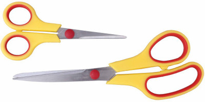 

Asraw Twin Scissors(Set of 2, Yellow)