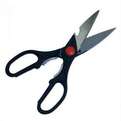 Edwin Clark 3 In 1 Steel Scissors With Bottle Opener Kitchen Scissors(Set of 1, Multo)