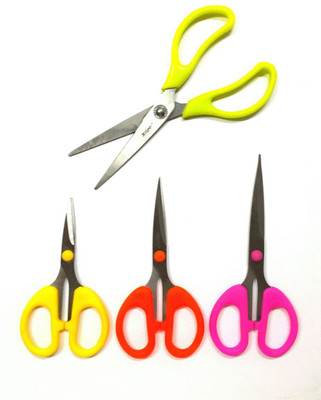 PremiumDeals PD Scissors(Set of 4, Multicolor)