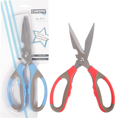 

Chrome 9711 Scissors(Set of 2, Red, Blue)