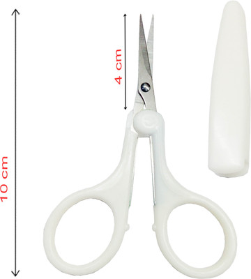 Styler Cosmetology Safety Cover scissor scissors(Set of 1, White) available at flipkart for Rs.119