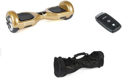 Tarkan Self Balancing Electric Scooter With Remote Controller Electric Scooter(Gold)