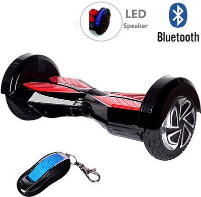 

Jugaaduu Hoverboard Segway Balance Weel Scooter - H-8.5-BLACK Electric Scooter(Black)