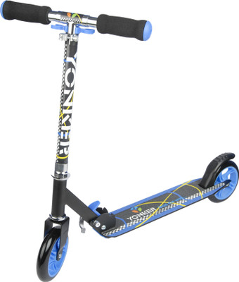 

Yonker YONKER Heavy Metallic Big Size 2 Wheel Height Adjustable Scooter For Kids - YS1005 (BLUE) - JUNIOR SIZE Stunt Scooter(Blue)