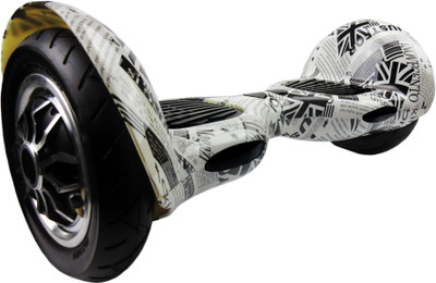 

Maxbell Two Wheel Self Balancing with Inbuilt Bluetooth Speakers Electric Scooter American Flag Electric Scooter(White, Black)