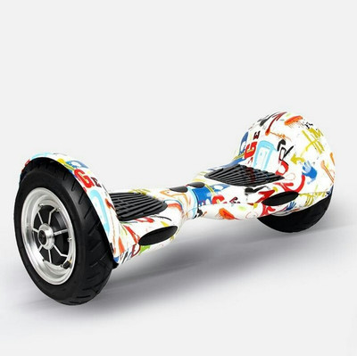 

Infinitycarts 10" Self Balancing Electric Scooter(White, Multicolor)