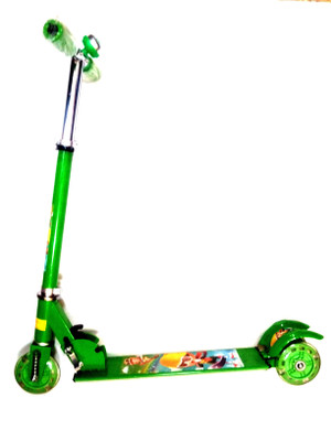 

Palakz Three Wheel Manual Scooter(Green)