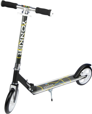 

Yonker YONKER Heavy Metallic Big Size 2 Wheel Height Adjustable Scooter (Heavy Duty) - YS1004 (BLACK) - SENIOR SIZE Stunt Scooter(Black)