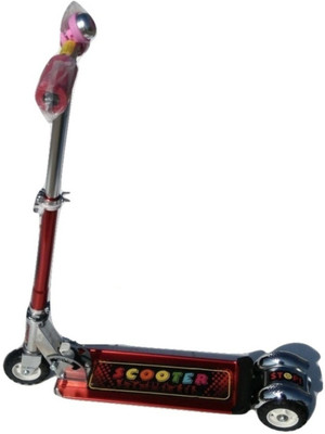 

Sreshta Kids 3 Wheeler Foldable Height Adjustable Cycle SCOOTER Scooter(Red)