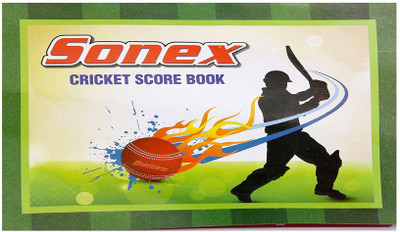 

Sonex Cricket Scorebook(Scores 15 Matches)