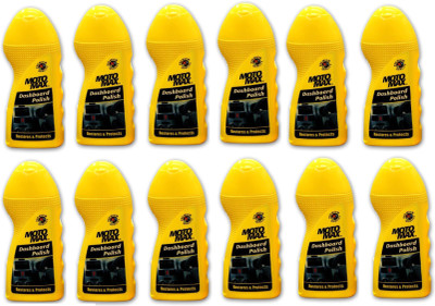 

Motomax Dshbrd-12 Dashboard Polish (Pack of 12) Vehicle Interior Cleaner(100 ml)
