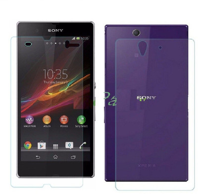 CELLTONE Front and Back Screen Guard for SONY XPERIA Z ( FRONT AND BACK), Transperent