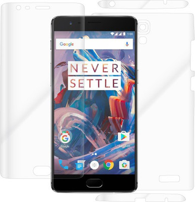 Gadget Protector Front and Back Screen Guard for OnePlus 3(Pack of 1)