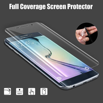 

Crombie Front and Back Screen Guard for Samsung Galaxy S7 Edge(Pack of 2), Transparent