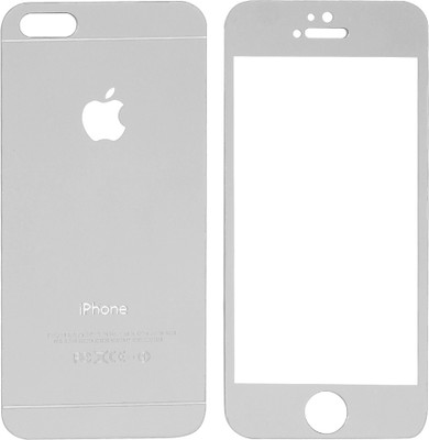 GadgetM Front and Back Screen Guard for Apple Iphone 5S, Silver