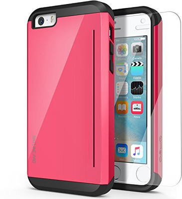 

Obliq Front and Back Screen Guard for Apple iPhone 5S, Apple iPhone 5, Pink