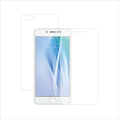 

Case Creation Front and Back Screen Guard for Vivo V5(Pack of 2), Transparent