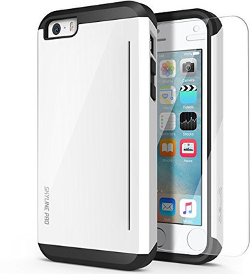 

Obliq Front and Back Screen Guard for Apple iPhone 5s, Apple iPhone 5, Black;white
