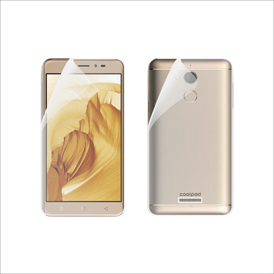 

Case Creation Front and Back Screen Guard for Coolpad Note 5(Pack of 2), Transparent