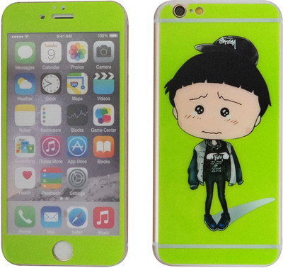 

Purple Front and Back Screen Guard for Apple iPhone 6, Green