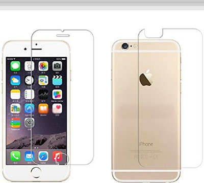 

ROBMOB Front and Back Screen Guard for Apple iPhone 6 plus(Pack of 1), Transparent