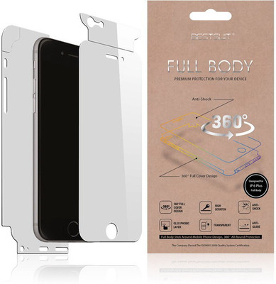 

iCreations Front and Back Screen Guard for Apple iPhone 6, Apple iPhone 6s(Pack of 1), Transparent