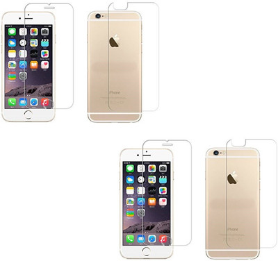 MudShi Tempered Glass Guard for Apple iPhone 6s Plus, Apple iPhone 6 Plus(Pack of 2)
