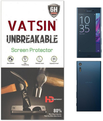 

Vatsin Front and Back Screen Guard for Sony Xperia XZ, Transparent